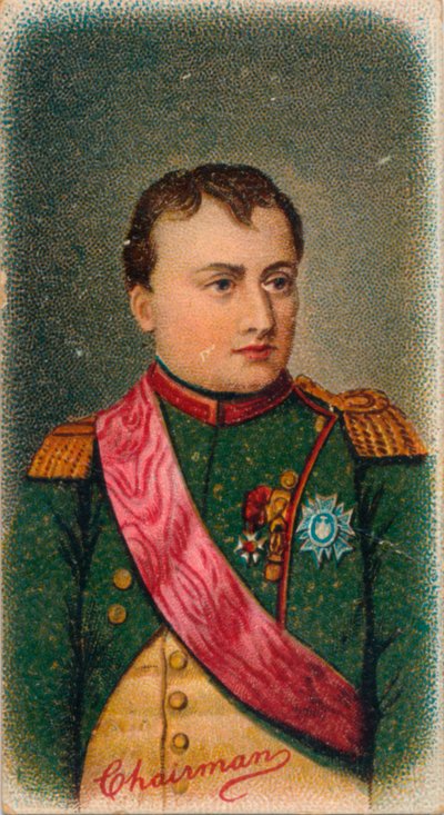Napoleon Bonaparte, French General and Emperor by Unbekannt