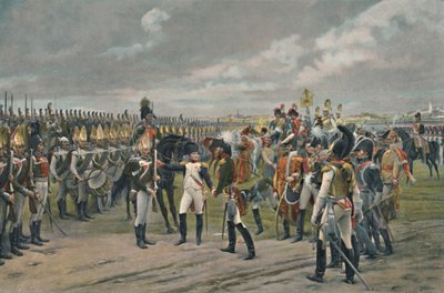 Napoleon Decorating The Russian Grenadier at Tilsitt by Unbekannt