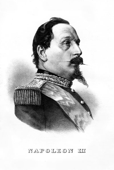 Napoleon III, President of the French Republic and Emperor of France by Unbekannt