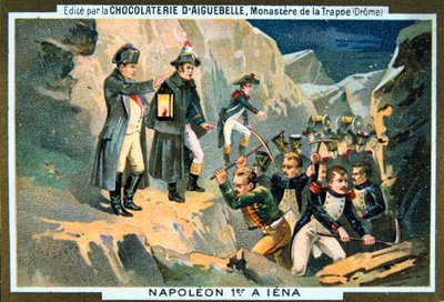 Napoleon at the Battle of Jena, 14 October 1806 by Unbekannt