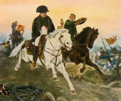 Napoleon on the Retreat from Waterloo, 18 June 1815 by Unbekannt
