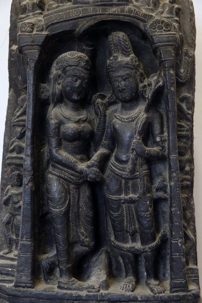 National Museum of India, Delhi. Wedding of Shiva and Parvati. Pala by Unbekannt