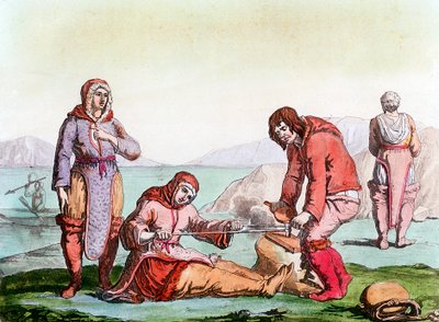 Natives of the Arctic by Unbekannt