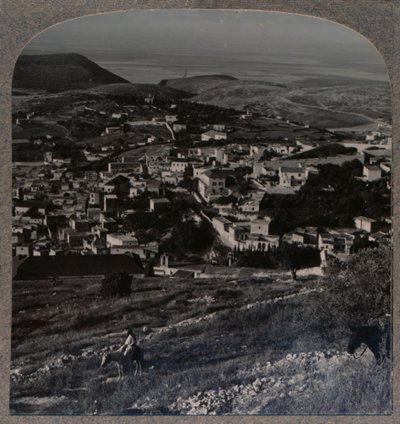 Nazareth and the Mount of Precipitation by Unbekannt