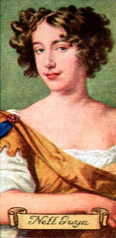 Nell Gwyn, Taken from a Series of Cigarette Cards by Unbekannt