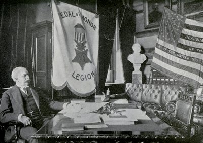 Nelson A. Miles, US Army General, at His Headquarters, 1898 by Unbekannt