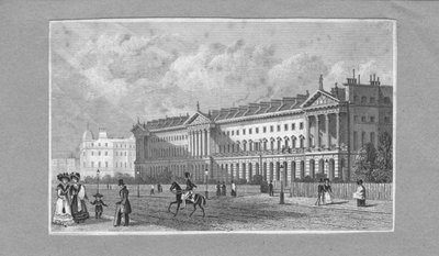 Neoclassical building, 19th century by Unbekannt