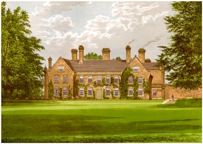 Nether Hall, Suffolk, home of the Greene family, c1880 by Unbekannt