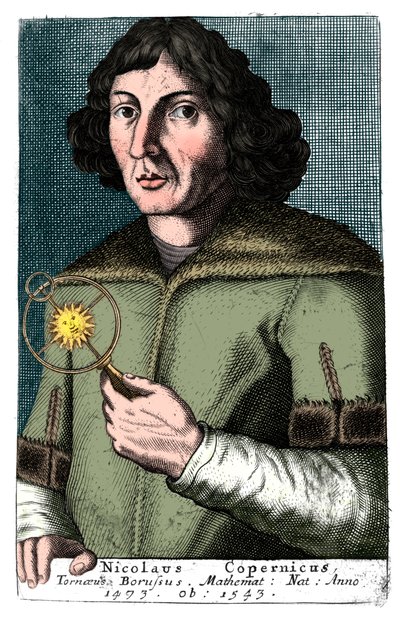 Nicolas Copernicus, Polish Astronomer and Mathematician by Unbekannt