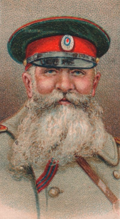 Nikolay Iudovich Ivanov, general in the Imperial Russian Army by Unbekannt