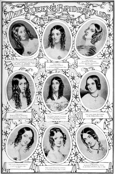 Nine of Queen Victoria