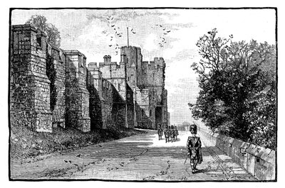 North Terrace and Wykeham Tower, Windsor Castle by Unbekannt