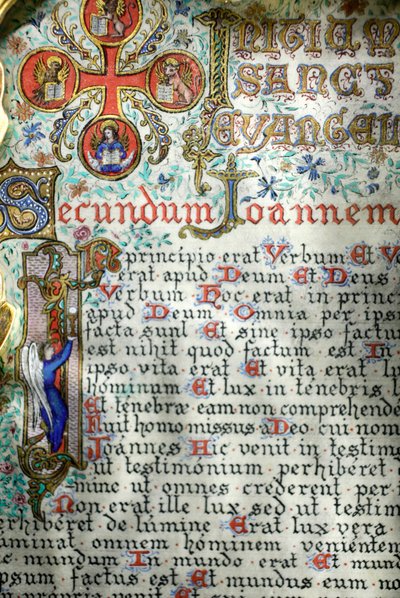 Notre-Dame de Paris cathedral Treasure Museum; Altar book, Paris, France by Unbekannt