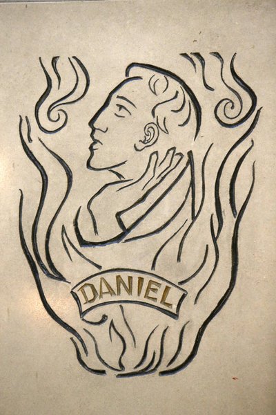 Notre Dame de France catholic church, London. Daniel the prophet, London, Great Britain by Unbekannt