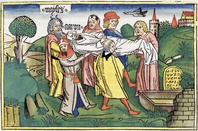 The Death of Aaron by Unbekannt