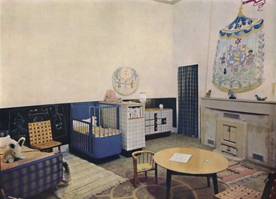 Nursery designed by Esmé Gordon, A.R.I.B.A., A.R.I.A.S., c1945 by Unbekannt