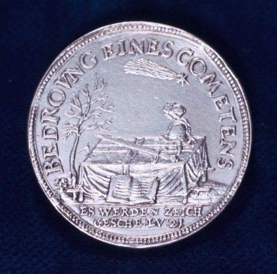 Obverse of a Medal Commemorating the Brilliant Comet of November 1618 by Unbekannt