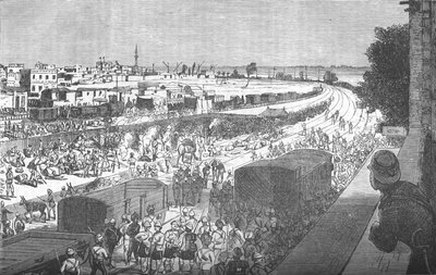 Occupation of Zagazig, After the Battle of Tel-El-Kebir by Unbekannt