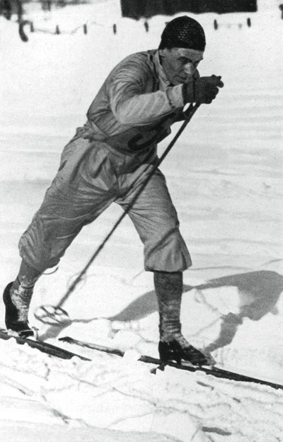 Oddbjorn Hagen, Norwegian cross-country skier, Winter Olympics, Garmisch-Partenkirchen, 1936 by Unbekannt