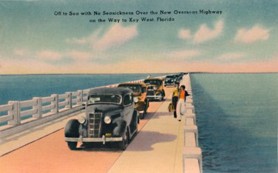 Off to Sea without Seasickness, New Overseas Highway to Key West, Florida by Unbekannt