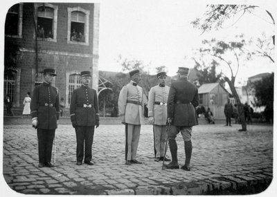 Officers of the French Foreign Legion, Syria by Unbekannt