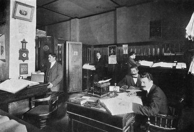 Offices of Perez and Sanjurio, importers and exporters, Asuncion, Paraguay by Unbekannt