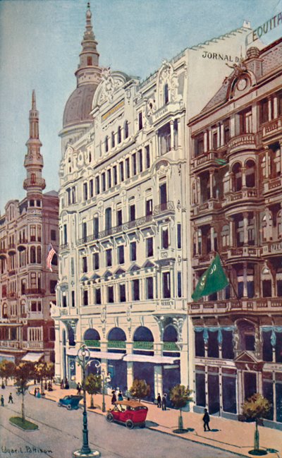 Offices of the Jornal do Commercio, Avenida Rio Branco, 1914 by Unbekannt