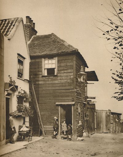 Old Houses in Highgate from Whose Doorways Villagers Watched the Coaches Pass, c1935 by Unbekannt