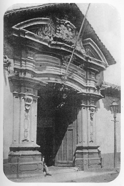 Old Santiago - One of the Few Houses Left, Built During the Spanish Occupation of 1750-1810, 1911 by Unbekannt