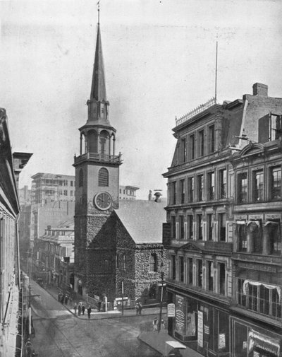 Old South Church, Boston, USA by Unbekannt