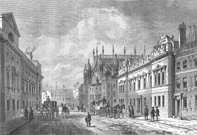 Old Street, Market Street, Westminster, 1820 by Unbekannt