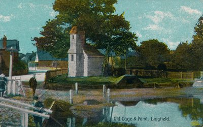 Old Cage and Pond, Lingfield, Surrey by Unbekannt