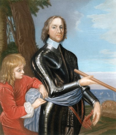 Oliver Cromwell, English Military Leader and Politician by Unbekannt