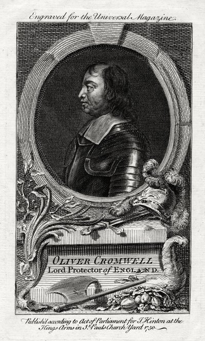 Oliver Cromwell, Lord Protector of England by Unbekannt