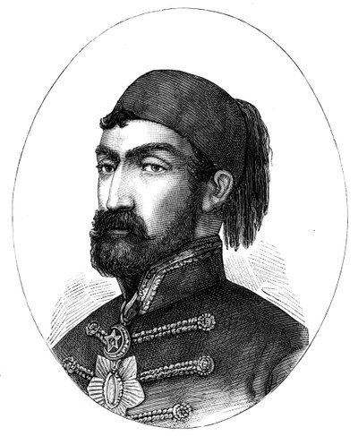 Omar Pasha, Commander in Chief of the Turkish army by Unbekannt