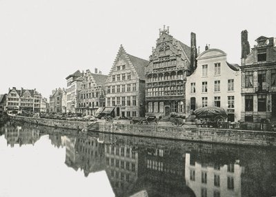 On the Bank of the Scheldt, Ghent, Belgium by Unbekannt