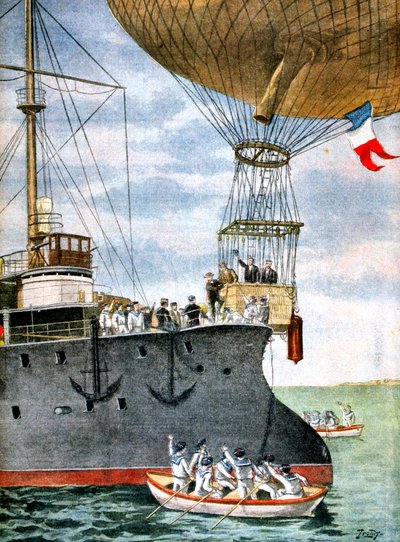 On the Open Sea, 1901 by Unbekannt
