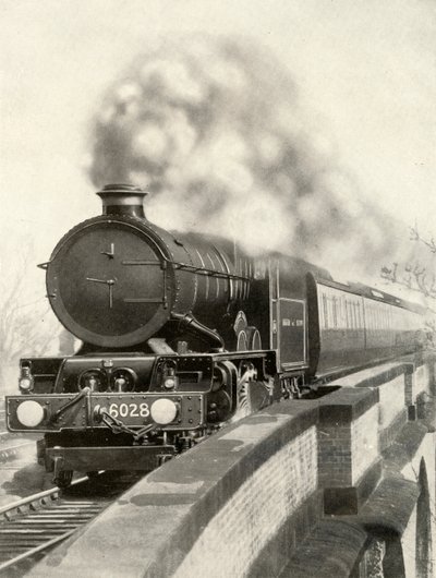 On the Route of the Cornish Riviera, Limited. An Express on the Great Western Line by Unbekannt