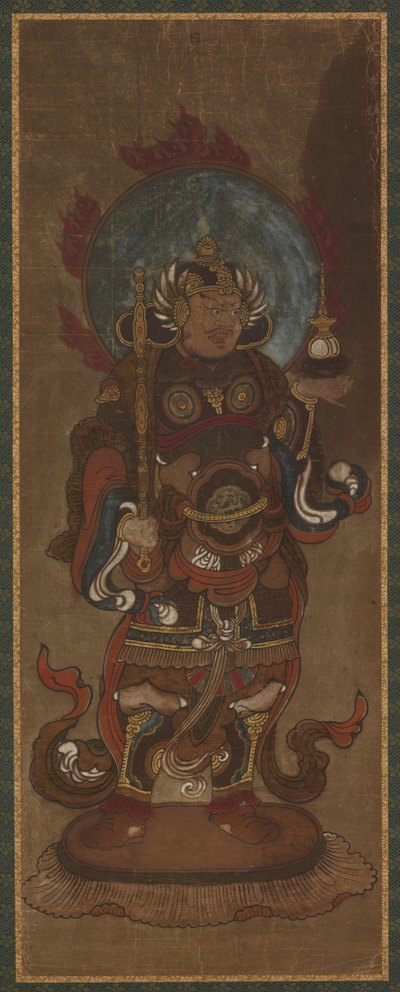 One of the Twelve Deva: Bishamon-ten Vaisravana by Unbekannt