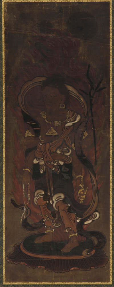 One of the twelve deva: Kwa-ten Agni by Unbekannt