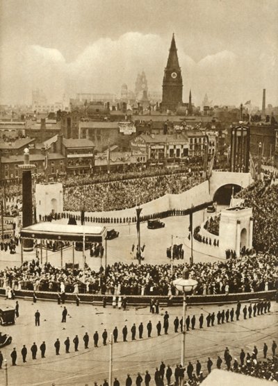 Opening of the Mersey Tunnel, Liverpool, 18 July 1934, 1935 by Unbekannt