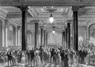Opening soiree of the new offices of the Daily Telegraph, Fleet Street, London by Unbekannt