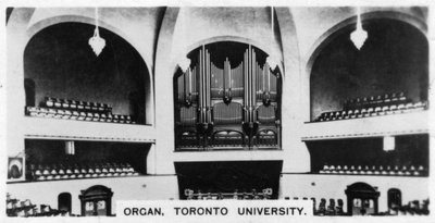 Organ, Toronto University by Unbekannt