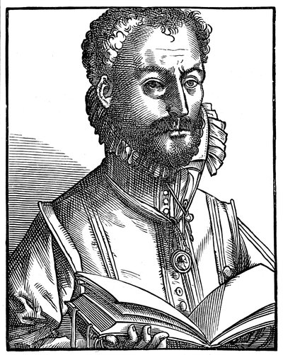 Orlandus Lassus, Flemish Renaissance composer and musician, 16th century by Unbekannt