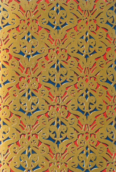 Ornament in Doorway at the Entrance to the Ventana, Hall of the Two Sisters, 1907 by Unbekannt