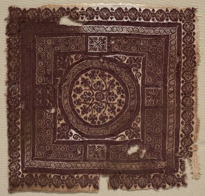 Ornament with Symbolic Interlacing Knots by Unbekannt