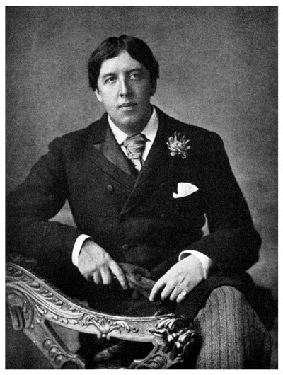 Oscar Wilde, Irish-born playwright and wit, c1891 by Unbekannt
