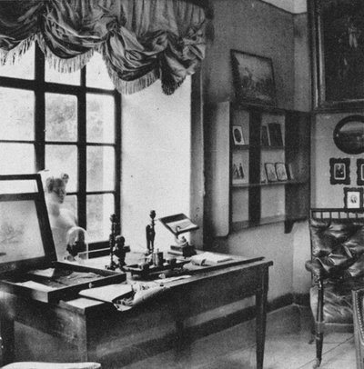 Ostafyevo Estate. The Desk of Alexander Pushkin, End of 19th century by Unbekannt