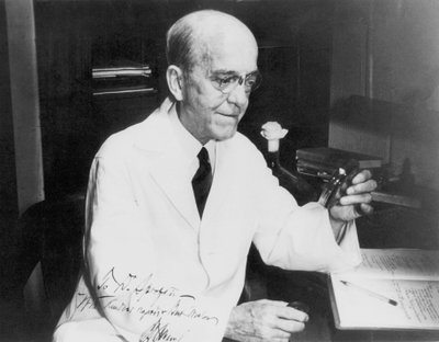 Oswald Theodore Avery, Canadian-born American Bacteriologist and Molecular Biologist by Unbekannt