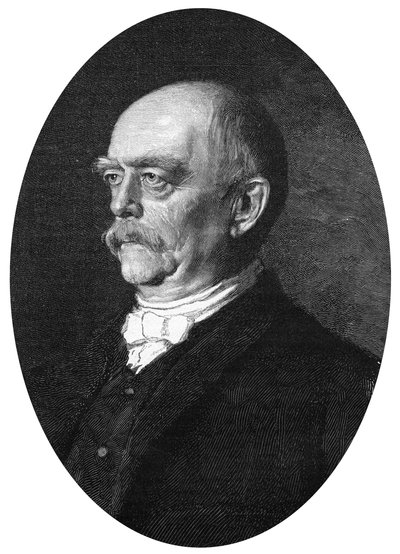 Otto von Bismarck, Duke of Lauenburg, German statesman, 1900 by Unbekannt